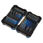 Draper Expert Impact Screwdriver Bit Set 1/4" Hex 44 Piece Mixed 04931
