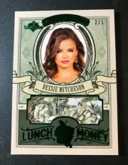 2018 Benchwarmer DESSIE MITCHESON Hot For Teacher LUNCH MONEY SP/3 Playboy MAXIM