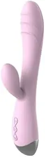 Vibrating Massager for Women, 10 Vibration Modes, Clitoral Stimulation, Waterproof, USB Rechargeable, Pink
