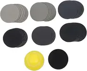 NAMOARLY -in-one Sanding Polishing Tool Kit 62pcs Grit Sandpapers Buffing Wheels Sanding Blocks Dry Wet Sheets for Drills Auto Detailing