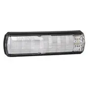 Narva 10-30V LED Slimline Front Indicator/Position Lamp Amber/White 0.5M Cable Black Base - 93826BL2