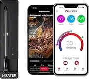 MEATER SE [New]: Smart Bluetooth Wireless Meat Thermometer Digital | 50+ Master Class Recipes in Free App | Internal & Ambient Temp | Ideal for Oven, Grill, Kitchen, BBQ, Smoker, Air Fryer, Sous Vide