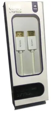 HDMI to HDMI Cable Support HD Audio, Video 2 K, 3 D & Ethernet, 20"