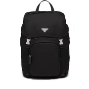[Prada] Prada Logo-plaque Multi-pocket Backpack