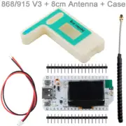 868/915MHz ESP32 LoRa V3 Board + LoRa Case + LoRa Antenna for Meshtastic LoRaWAN