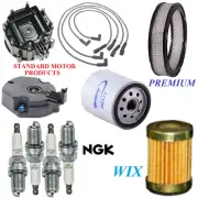 Tune Up Kit Filters Cap Wire Spark Plugs For JEEP CJ7 L4 2.5L 1980-1981