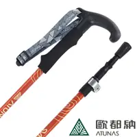 在飛比找PChome24h購物優惠-【ATUNAS 歐都納】T把鋁合金三節旋轉避震登山杖135/