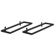Wine Holder Wall Mounted Metal Hanging Wine Display Holder Wine Glass Shelf6846