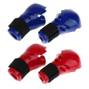 Karate Kick Boxing Protectors Mitts for Kick Training Taekwondo Sparring Gloves