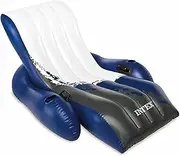 Intex Inflatable Lounge Pool Recliner Lounger Chair with Cup Holders