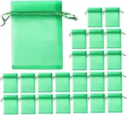 HANABASS 100pcs Garden Net Bags for Fruit Protection Drawstring Mesh for Fruit Trees Organza Netting for Birds and Wildlife for Gardening and Farming
