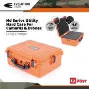 Evolution Gear Hd Series Utility Hard Case For Cameras & Drones Orange #3560_hvo