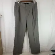 Jos A Bank Men's White & Black Houndstooth Check Pants - 34x30 - NWT -MSRP $60