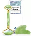 Healing Crystal Jade Roller for Face Massager Gua Sha Self Care Relieve Wrinkles