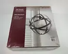 Sarolta Sands Black Mini Pendant Light Fixture with Caged Orb Metal Shade