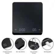 NEW Digital Coffee Scale with Timer LED Screen Display Espresso USB MAX 3KG/0.1G