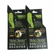 LOT OF 2 Michel Mercier SOS Color Recover Light Brown for Gray Roots Touch-ups