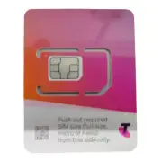 NEW TELSTRA PREPAID $13 SIM CARD STARTER PACK KIT 3G 4G MOBILE MULTI FIT TRI SIM