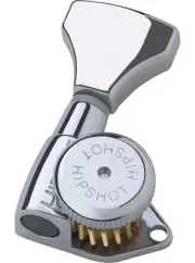 Hipshot Grip Lock Guitar Tuning Pegs 3x3 Configuration 18:1 Gear Ratio