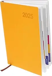 2025 Planner A5 Hardback Pu Leather Teacher Planner Weekly Monthly Daily Schedule Book