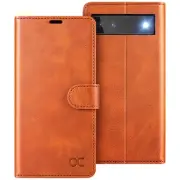 Compatible with Google Pixel 6A Wallet Case, PU Leather Flip Folio Case with ...