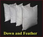HUNGARIAN GOOSE 95% DOWN 4 SCATTER INSERT CUSHIONS 40 X 40CM 100% COTTON COVER