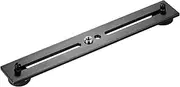 HUNYA Dual Camera Mount Tripod Bracket Camera Flash BracketsBar with 1/4 Inch Screw for Camera DSLR LED Light Stand Microphone