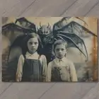 MAGNET Monster Spider Creepy Imaginary Friend Nightmare Scary Unusual Pet