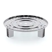 SOGA 28cm Stainless Steel Steamer Insert Stock Pot Steaming Rack Stockpot Tray