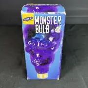 Lite F/X Monster Bulb Skull Black Light Bulb 40 Watt 120 Volt Halloween