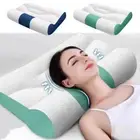 Orthopedic Bed Pillow Ergonomic Cervical Support Anti-traction Down pillow. Z3N9