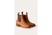 Ringers Western Kununurra Mens Chelsea Leather Boots Shoes in Tan D Width