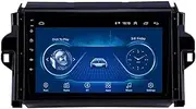 car Radio Stereo Android 8.1 9" GPS Navigator Compatible for Toyota Fortuner Hulix 2016-2018 Support Bluetooth/WiFi/TPMS/OBD/DAB/AUX/USB/Mirror Link/Steering Wheel Control,4G+WI.