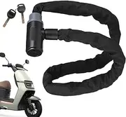 Bike Lock Chain | Anti Theft Road Bike Lock | High Security Locking Supplies for Scooter Motorcycle, Cycling Anti-Theft Safety Tool