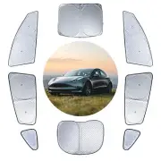 Window Sunshade for Model Y, Customized Camping Privacy Car Sunshade for Tesl...