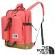 *【美國 The North Face】新款 輕量防潑水多功能後背包17L(可容13吋筆電)/CJ6P 珊瑚粉紅/芥末棕