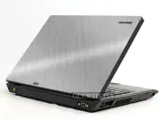 BRUSHED ALUMINUM Vinyl Lid Skin Cover fits IBM Thinkpad T410 Laptop