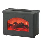 Simulated Fireplace Air Humidifier Flame Effect Aroma Oil Diffuser Humidifiers Mist Sprayer Air Purifier