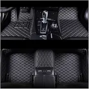 Car Mats Custom Car Floor Mats for Maz&da for CX30 for CX-30 Auto Carpets Foot Car Accessories(All Black)