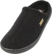 HAFLINGER AT BLACK wool slipper Arch Support US 6 EU 37