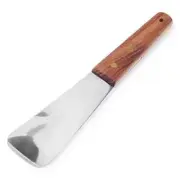 NEW Ice Cream Scoop Stainless Steel Spade with Wooden Handle 2.1" W x 9.5" L