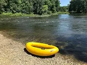 Inflatable Lightweight TPU White Water River Lake Micro Mini PackRaft Kayak Canoe