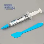 HALNZIYE Pack of 3 Heat Paste Syringes 2 g HY810 Grey > 4.63 W/m-K Temperature Range -30 + 280 °C Total Capacity 6 g Thermal Grease Cooling Paste