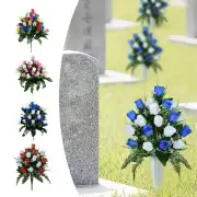 Sympathy Silks Cemetery Flowers Gravesite Flowers Red Lilies With White