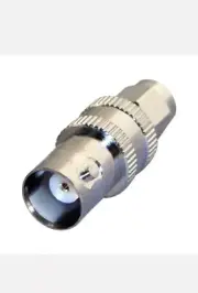 RSA-3458 87784 SMA Male to BNC Female Stainless Steel to Gold Straight NEW