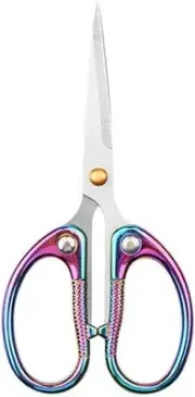 5" All Stainless Steel Office Scissors,Ultra Sharp Blade Shears,Sturdy Sharp