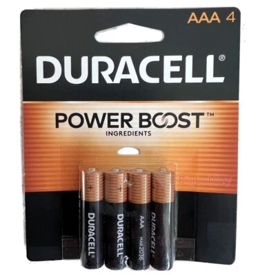 Duracell Coppertop Batteries AAA Power Boost Alkaline Battery On Sale New 1-Pack