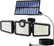 HOORAY Solar Lights Outdoor, 800LM 108LED Motion Sensor Solar Lights for Outs...