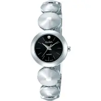 在飛比找Yahoo奇摩購物中心優惠-ALBA 雅柏 Fashion 曲線時尚女錶 送禮首選-黑x