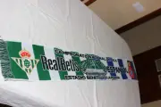 Scarf Of Football Official Match League Real Betis And R.c.d Espanyol